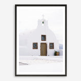 Shop Oia Church I Photo Art Print a coastal themed photography wall art print from The Print Emporium wall artwork collection - Buy Australian made fine art poster and framed prints for the home and your interior decor, TPE-1327-AP