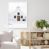 Shop Oia Church I Photo Art Print a coastal themed photography wall art print from The Print Emporium wall artwork collection - Buy Australian made fine art poster and framed prints for the home and your interior decor, TPE-1327-AP