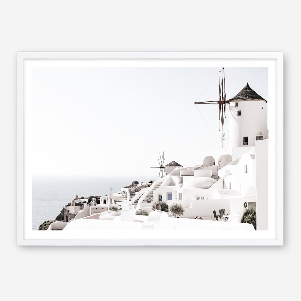 Shop Oia II Photo Art Print a coastal themed photography wall art print from The Print Emporium wall artwork collection - Buy Australian made fine art poster and framed prints for the home and your interior decor, TPE-842-AP