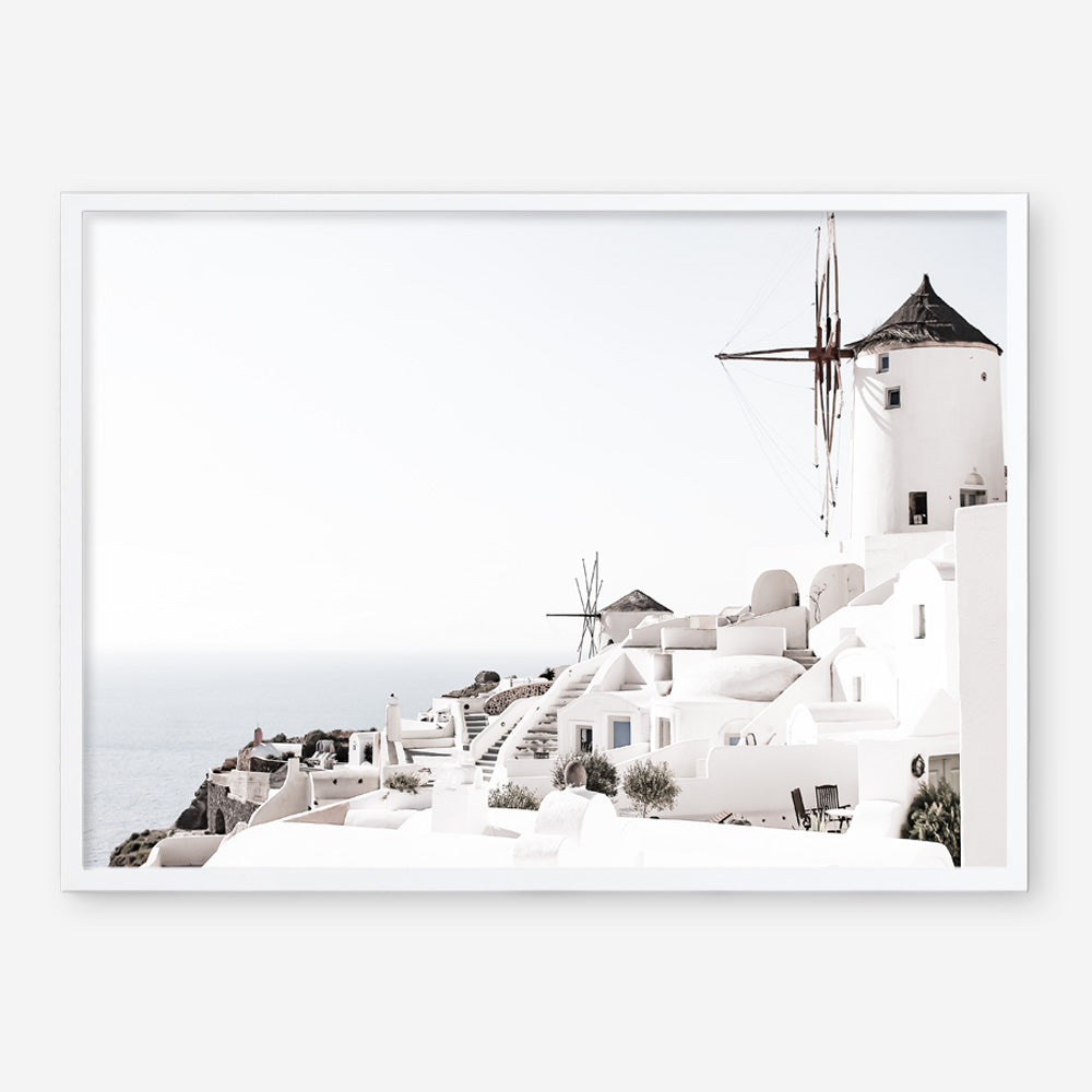 Shop Oia II Photo Art Print a coastal themed photography wall art print from The Print Emporium wall artwork collection - Buy Australian made fine art poster and framed prints for the home and your interior decor, TPE-842-AP