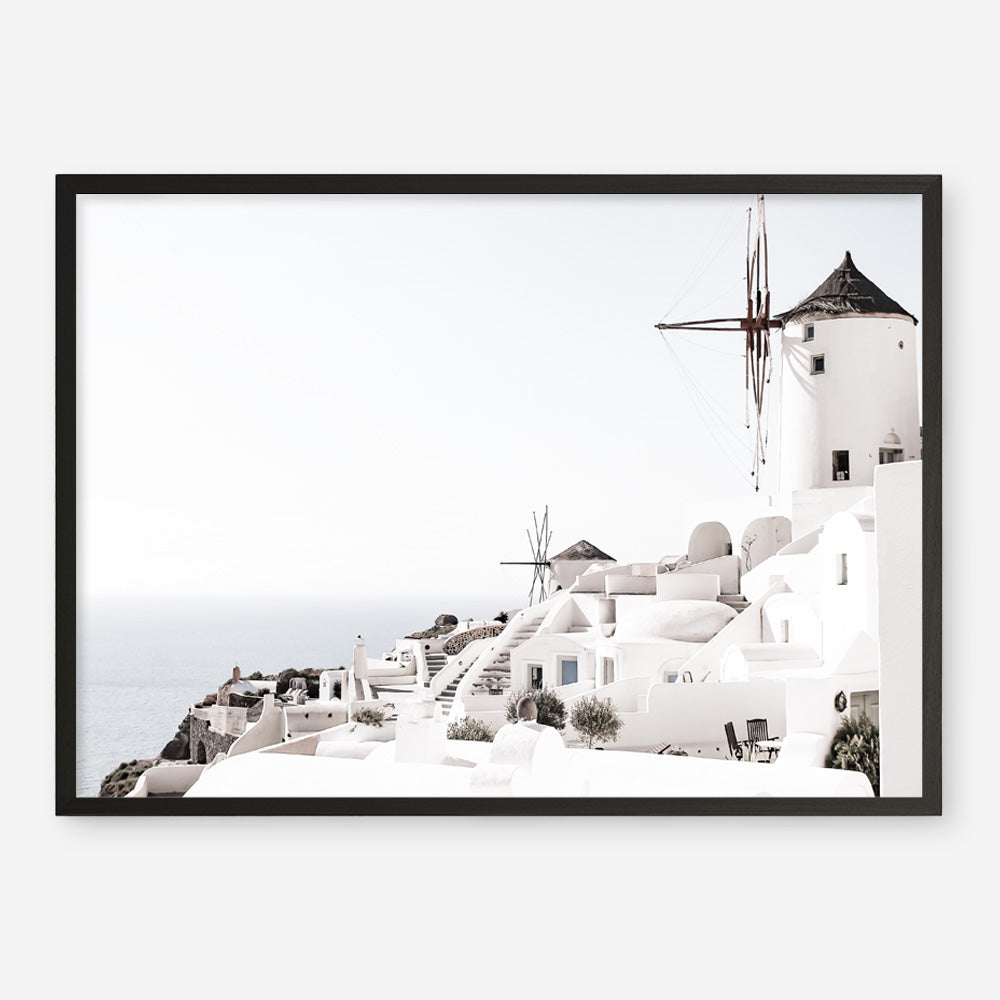 Shop Oia II Photo Art Print a coastal themed photography wall art print from The Print Emporium wall artwork collection - Buy Australian made fine art poster and framed prints for the home and your interior decor, TPE-842-AP