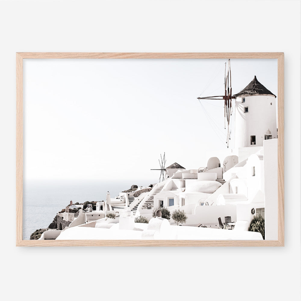 Shop Oia II Photo Art Print a coastal themed photography wall art print from The Print Emporium wall artwork collection - Buy Australian made fine art poster and framed prints for the home and your interior decor, TPE-842-AP