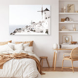 Shop Oia II Photo Canvas Print a coastal themed photography framed stretched canvas print from The Print Emporium wall artwork collection - Buy Australian made prints for the home and your interior decor space, TPE-842-CA-35X46-NF