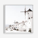 Shop Oia II (Square) Photo Canvas a coastal themed photography framed stretched canvas print from The Print Emporium wall artwork collection - Buy Australian made prints for the home and your interior decor space, TPE-843-CA-40X40-NF