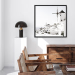 Shop Oia II (Square) Photo Canvas a coastal themed photography framed stretched canvas print from The Print Emporium wall artwork collection - Buy Australian made prints for the home and your interior decor space, TPE-843-CA-40X40-NF