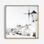 Shop Oia II (Square) Photo Canvas a coastal themed photography framed stretched canvas print from The Print Emporium wall artwork collection - Buy Australian made prints for the home and your interior decor space, TPE-843-CA-40X40-NF