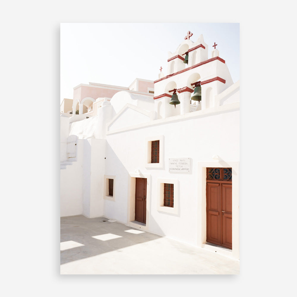 Shop Oia Little Church Photo Art Print a photography wall art print from The Print Emporium wall artwork collection - Buy Australian made fine art poster and framed prints for the home and your interior decor room, TPE-1339-AP