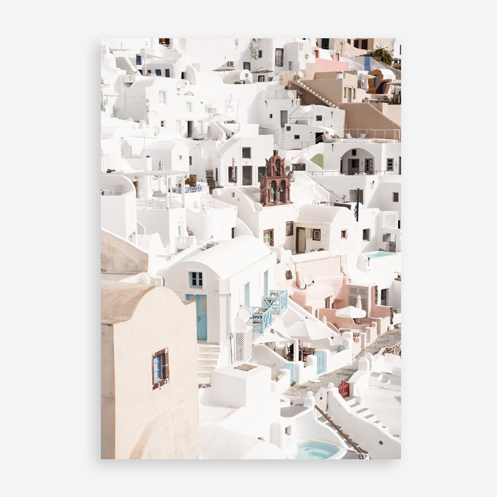 Shop Oia Panorama I Photo Art Print a photography wall art print from The Print Emporium wall artwork collection - Buy Australian made fine art poster and framed prints for the home and your interior decor room, TPE-1363-AP