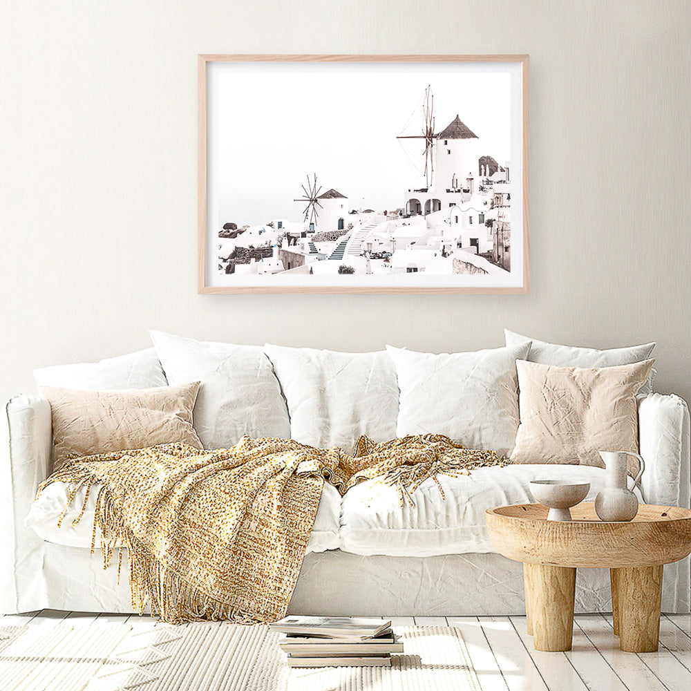 Shop Oia Photo Art Print a photography wall art print from The Print Emporium wall artwork collection - Buy Australian made fine art poster and framed prints for the home and your interior decor room, TPE-770-AP