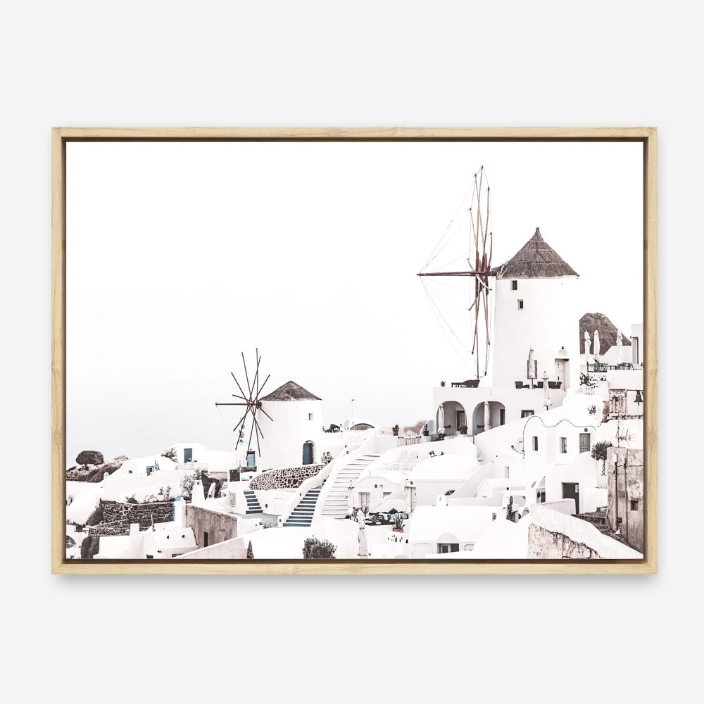 Shop Oia Photo Canvas Print a photography framed stretched canvas print from The Print Emporium wall artwork collection - Buy Australian made prints for the home and your interior decor space, TPE-770-CA-35X46-NF