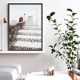 Shop Oia Staircase Photo Art Print a photography wall art print from The Print Emporium wall artwork collection - Buy Australian made fine art poster and framed prints for the home and your interior decor room, TPE-1313-AP