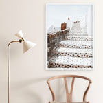 Shop Oia Staircase Photo Art Print a photography wall art print from The Print Emporium wall artwork collection - Buy Australian made fine art poster and framed prints for the home and your interior decor room, TPE-1313-AP