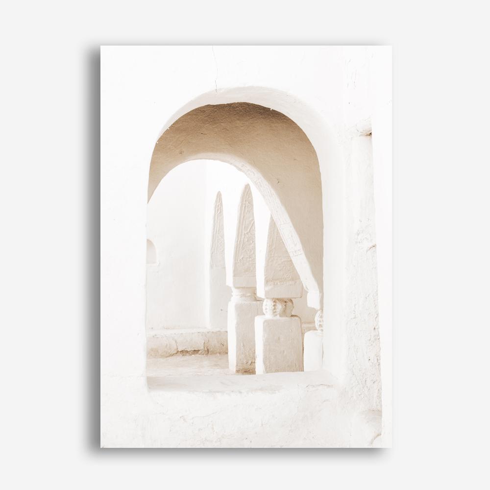 Shop Old Arch II Photo Canvas Print a Moroccan desert boho themed photography framed stretched canvas print from The Print Emporium wall artwork collection - Buy Australian made prints for the home and your interior decor space, TPE-1143-CA-35X46-NF
