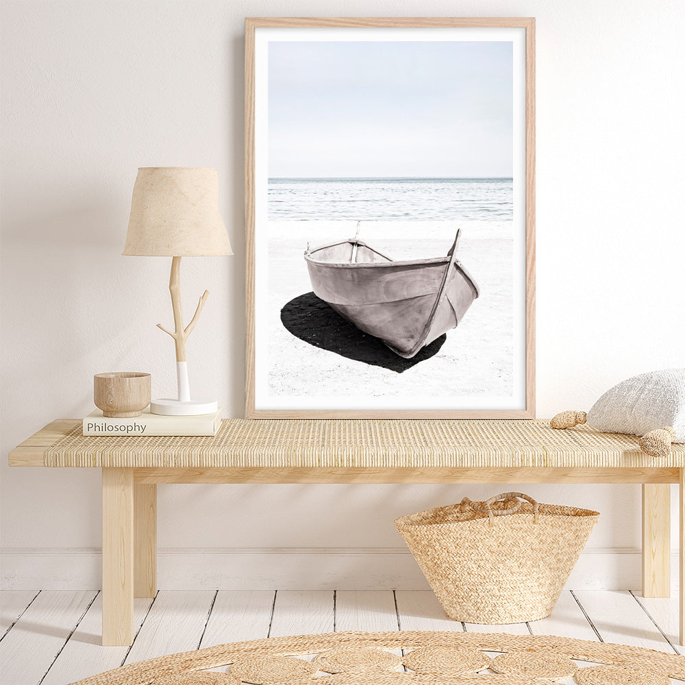 Shop Old Boat Photo Art Print a coastal themed photography wall art print from The Print Emporium wall artwork collection - Buy Australian made fine art poster and framed prints for the home and your interior decor, TPE-790-AP