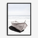 Shop Old Boat Photo Canvas Print a coastal themed photography framed stretched canvas print from The Print Emporium wall artwork collection - Buy Australian made prints for the home and your interior decor space, TPE-790-CA-35X46-NF