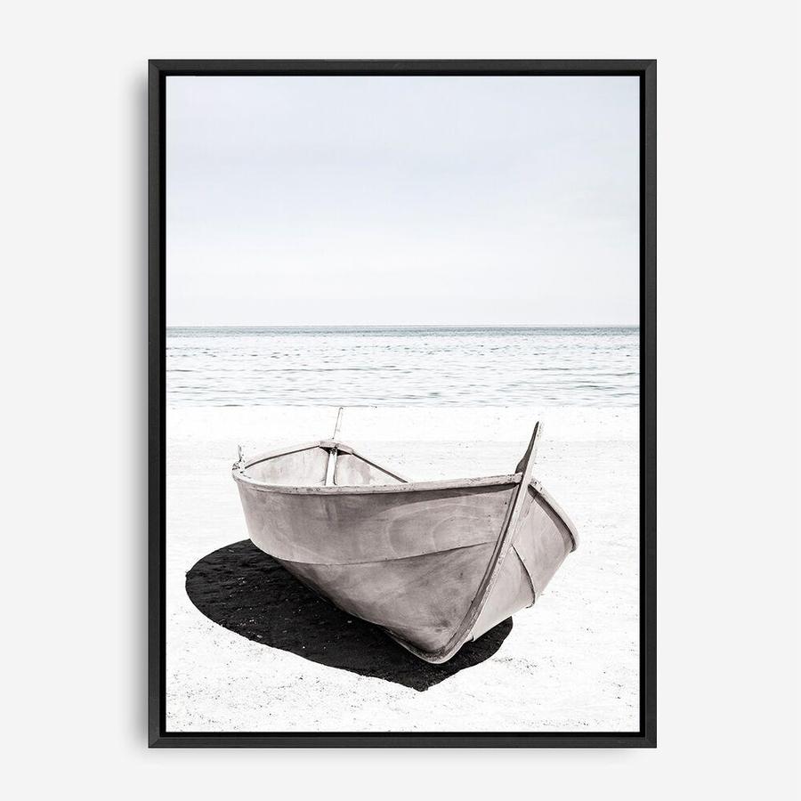 Shop Old Boat Photo Canvas Print a coastal themed photography framed stretched canvas print from The Print Emporium wall artwork collection - Buy Australian made prints for the home and your interior decor space, TPE-790-CA-35X46-NF