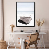Shop Old Boat Photo Canvas Print a coastal themed photography framed stretched canvas print from The Print Emporium wall artwork collection - Buy Australian made prints for the home and your interior decor space, TPE-790-CA-35X46-NF