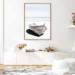 Shop Old Boat Photo Canvas Print a coastal themed photography framed stretched canvas print from The Print Emporium wall artwork collection - Buy Australian made prints for the home and your interior decor space, TPE-790-CA-35X46-NF