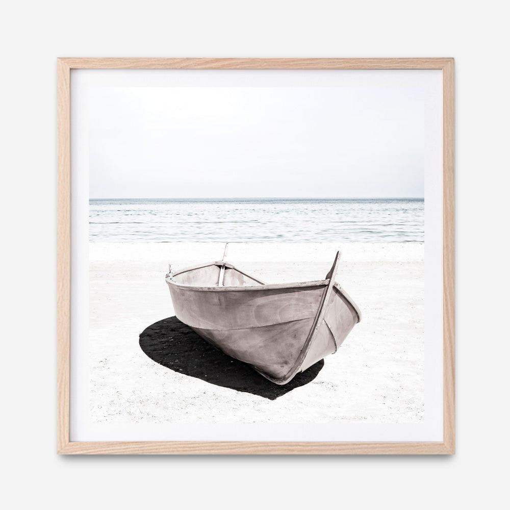 Shop Old Boat (Square) Photo Art Print a coastal themed photography wall art print from The Print Emporium wall artwork collection - Buy Australian made fine art poster and framed prints for the home and your interior decor, TPE-789-AP