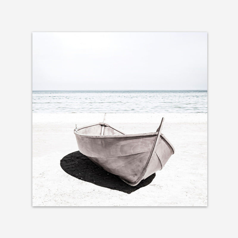 Shop Old Boat (Square) Photo Art Print a coastal themed photography wall art print from The Print Emporium wall artwork collection - Buy Australian made fine art poster and framed prints for the home and your interior decor, TPE-789-AP