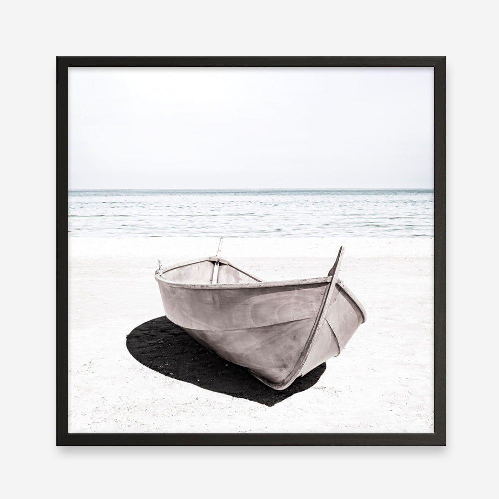 Shop Old Boat (Square) Photo Art Print a coastal themed photography wall art print from The Print Emporium wall artwork collection - Buy Australian made fine art poster and framed prints for the home and your interior decor, TPE-789-AP