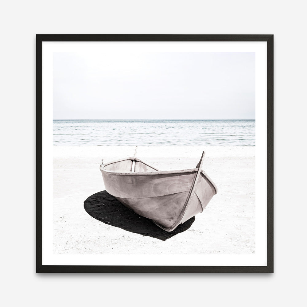 Shop Old Boat (Square) Photo Art Print a coastal themed photography wall art print from The Print Emporium wall artwork collection - Buy Australian made fine art poster and framed prints for the home and your interior decor, TPE-789-AP