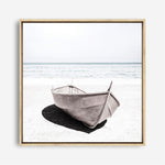 Shop Old Boat (Square) Photo Canvas a coastal themed photography framed stretched canvas print from The Print Emporium wall artwork collection - Buy Australian made prints for the home and your interior decor space, TPE-789-CA-40X40-NF