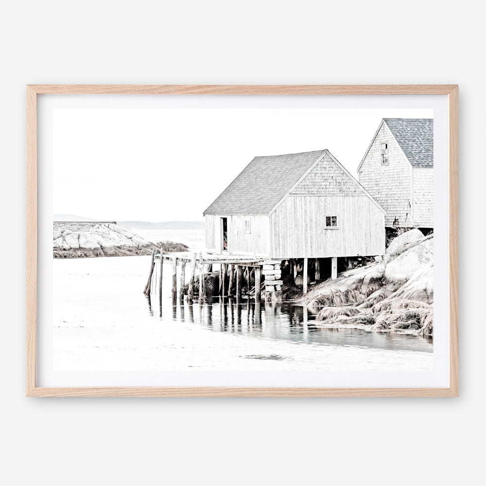 Shop Old Fishing Shack Photo Art Print a coastal themed photography wall art print from The Print Emporium wall artwork collection - Buy Australian made fine art poster and framed prints for the home and your interior decor, TPE-813-AP