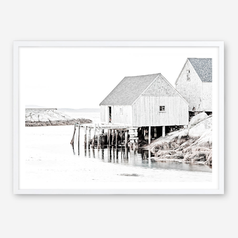 Shop Old Fishing Shack Photo Art Print a coastal themed photography wall art print from The Print Emporium wall artwork collection - Buy Australian made fine art poster and framed prints for the home and your interior decor, TPE-813-AP