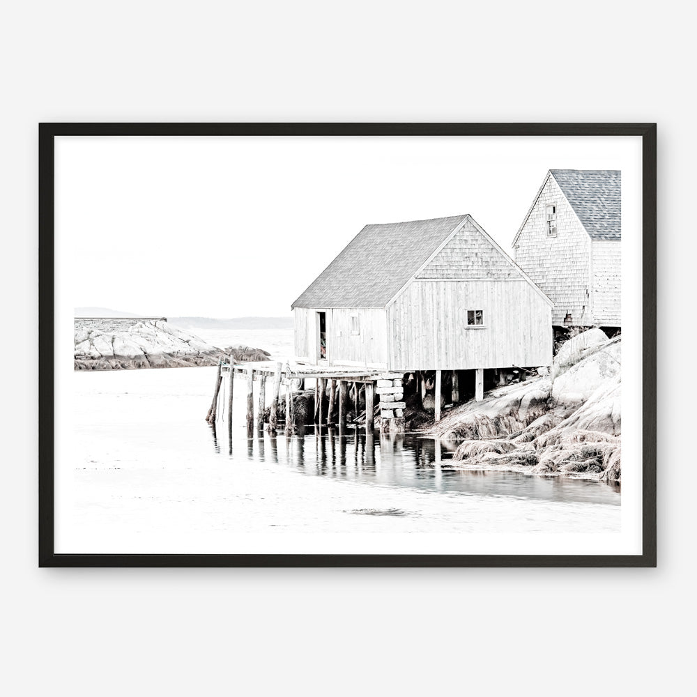 Shop Old Fishing Shack Photo Art Print a coastal themed photography wall art print from The Print Emporium wall artwork collection - Buy Australian made fine art poster and framed prints for the home and your interior decor, TPE-813-AP