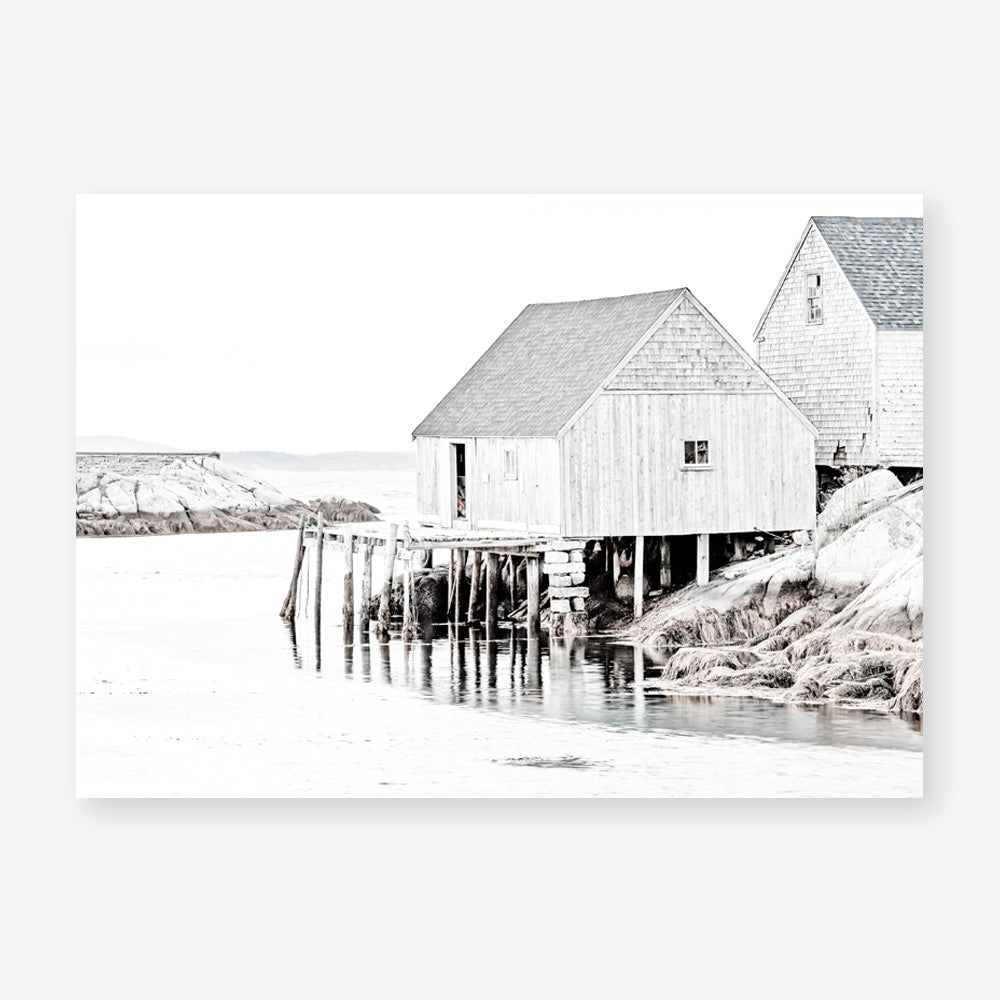 Shop Old Fishing Shack Photo Art Print a coastal themed photography wall art print from The Print Emporium wall artwork collection - Buy Australian made fine art poster and framed prints for the home and your interior decor, TPE-813-AP