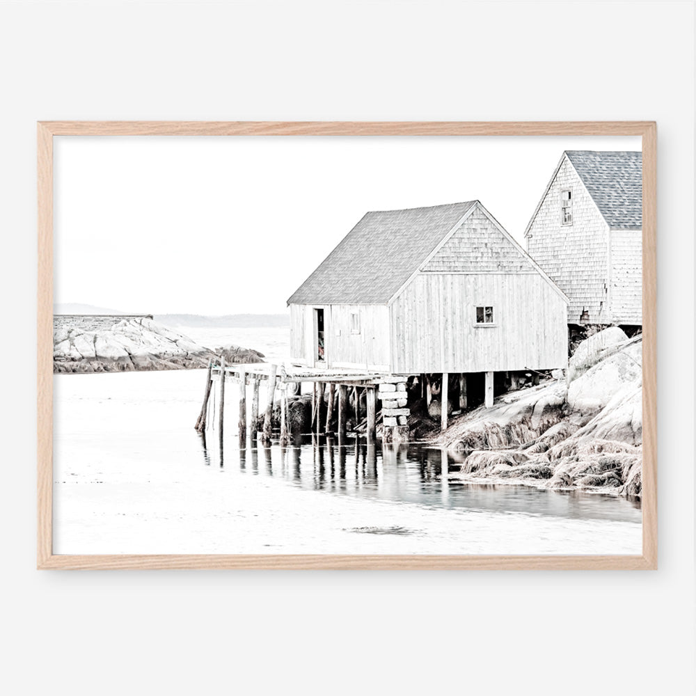 Shop Old Fishing Shack Photo Art Print a coastal themed photography wall art print from The Print Emporium wall artwork collection - Buy Australian made fine art poster and framed prints for the home and your interior decor, TPE-813-AP