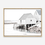 Shop Old Fishing Shack Photo Canvas Print a coastal themed photography framed stretched canvas print from The Print Emporium wall artwork collection - Buy Australian made prints for the home and your interior decor space, TPE-813-CA-35X46-NF