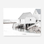 Shop Old Fishing Shack Photo Canvas Print a coastal themed photography framed stretched canvas print from The Print Emporium wall artwork collection - Buy Australian made prints for the home and your interior decor space, TPE-813-CA-35X46-NF