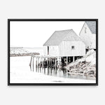 Shop Old Fishing Shack Photo Canvas Print a coastal themed photography framed stretched canvas print from The Print Emporium wall artwork collection - Buy Australian made prints for the home and your interior decor space, TPE-813-CA-35X46-NF