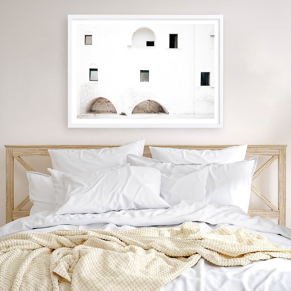 Shop Old Italian Facade Photo Art Print a coastal themed photography wall art print from The Print Emporium wall artwork collection - Buy Australian made fine art poster and framed prints for the home and your interior decor, TPE-1099-AP