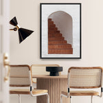 Shop Old Stairway Photo Canvas Print a Moroccan desert boho themed photography framed stretched canvas print from The Print Emporium wall artwork collection - Buy Australian made prints for the home and your interior decor space, TPE-815-CA-35X46-NF