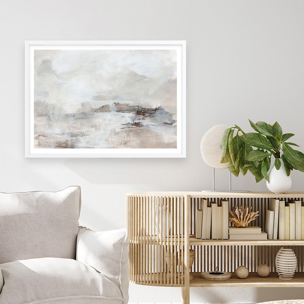 Shop Old Town Art Print a painted abstract themed wall art print from The Print Emporium wall artwork collection - Buy Australian made fine art painting style poster and framed prints for the home and your interior decor room, TPE-DH-136-AP