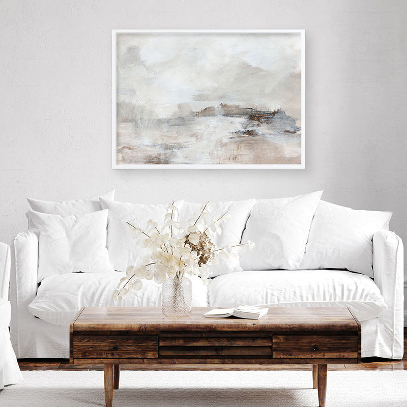 Shop Old Town Art Print a painted abstract themed wall art print from The Print Emporium wall artwork collection - Buy Australian made fine art painting style poster and framed prints for the home and your interior decor room, TPE-DH-136-AP