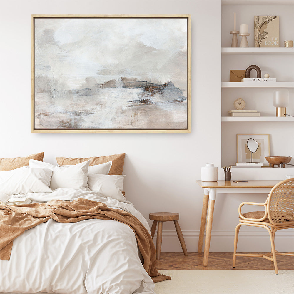 Shop Old Town Canvas Print a painted abstract themed framed canvas wall art print from The Print Emporium artwork collection - Buy Australian made fine art painting style stretched canvas prints for the home and your interior decor space, TPE-DH-136-CA-35X46-NF