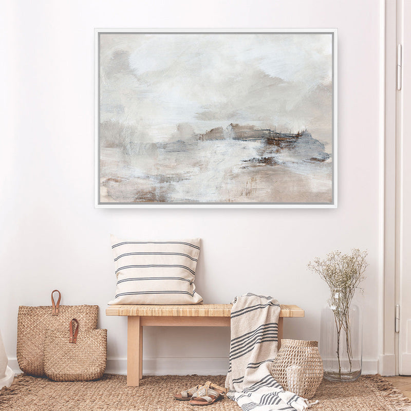Shop Old Town Canvas Print a painted abstract themed framed canvas wall art print from The Print Emporium artwork collection - Buy Australian made fine art painting style stretched canvas prints for the home and your interior decor space, TPE-DH-136-CA-35X46-NF