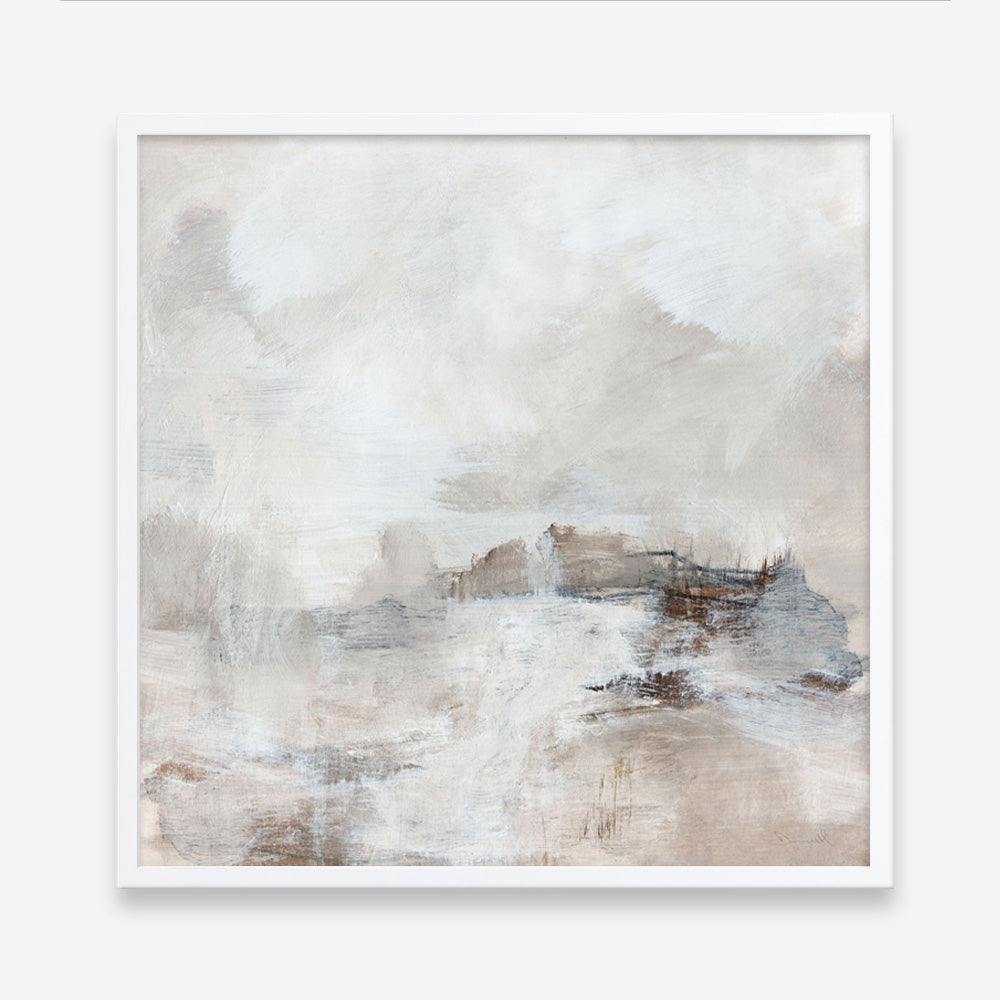 Shop Old Town (Square) Art Print a painted abstract themed wall art print from The Print Emporium wall artwork collection - Buy Australian made fine art painting style poster and framed prints for the home and your interior decor room, TPE-DH-220-AP