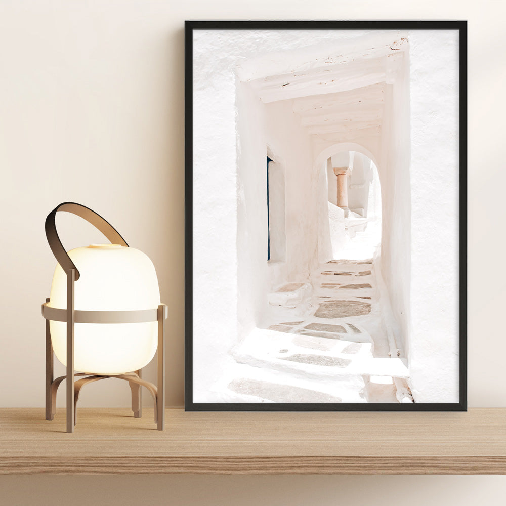 Shop Old White Town Photo Art Print a coastal themed photography wall art print from The Print Emporium wall artwork collection - Buy Australian made fine art poster and framed prints for the home and your interior decor, TPE-1141-AP