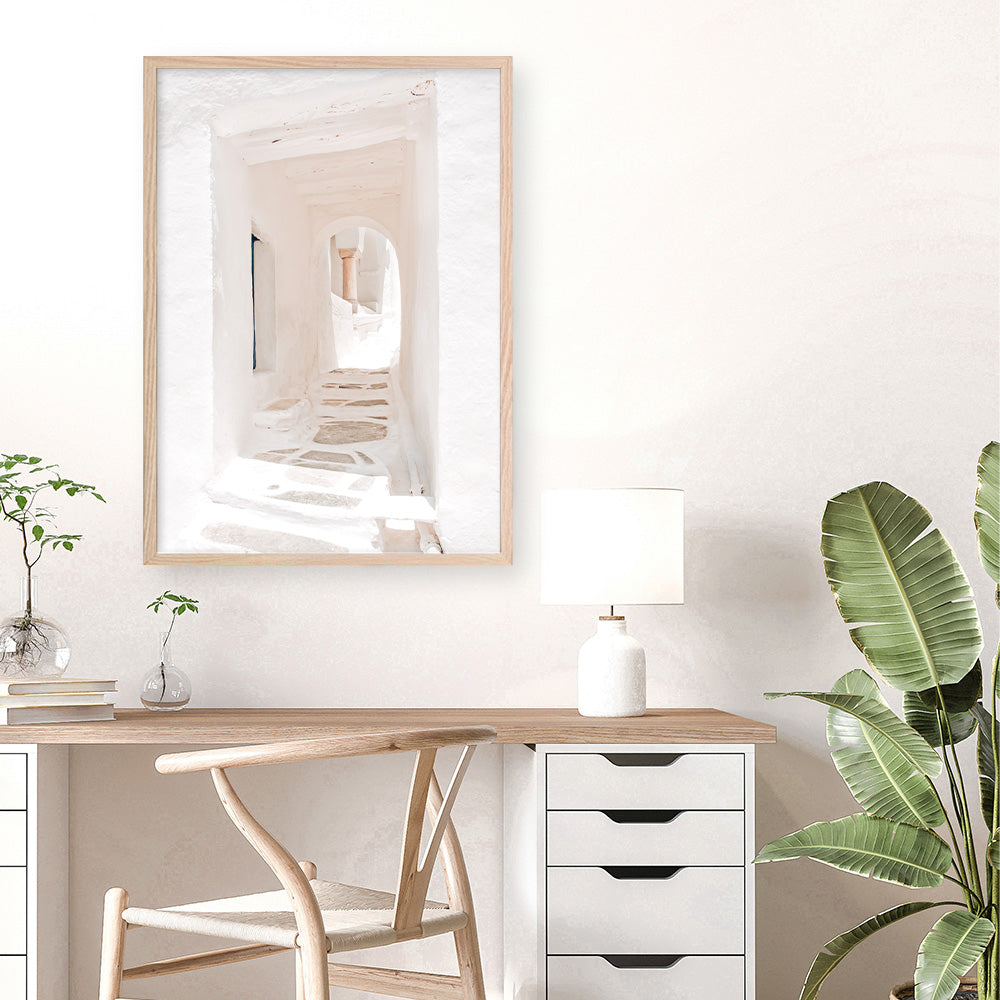 Shop Old White Town Photo Art Print a coastal themed photography wall art print from The Print Emporium wall artwork collection - Buy Australian made fine art poster and framed prints for the home and your interior decor, TPE-1141-AP