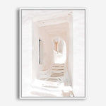 Shop Old White Town Photo Canvas Print a coastal themed photography framed stretched canvas print from The Print Emporium wall artwork collection - Buy Australian made prints for the home and your interior decor space, TPE-1141-CA-35X46-NF