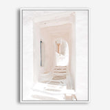 Shop Old White Town Photo Canvas Print a coastal themed photography framed stretched canvas print from The Print Emporium wall artwork collection - Buy Australian made prints for the home and your interior decor space, TPE-1141-CA-35X46-NF