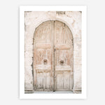 Shop Old Wooden Doorway Photo Art Print a Moroccan desert boho themed photography wall art print from The Print Emporium wall artwork collection - Buy Australian made fine art poster and framed prints for the home and your interior decor room, TPE-1308-AP