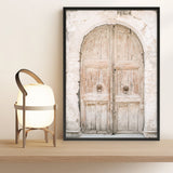 Shop Old Wooden Doorway Photo Art Print a Moroccan desert boho themed photography wall art print from The Print Emporium wall artwork collection - Buy Australian made fine art poster and framed prints for the home and your interior decor room, TPE-1308-AP