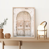 Shop Old Wooden Doorway Photo Art Print a Moroccan desert boho themed photography wall art print from The Print Emporium wall artwork collection - Buy Australian made fine art poster and framed prints for the home and your interior decor room, TPE-1308-AP