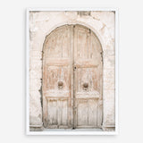 Shop Old Wooden Doorway Photo Art Print a Moroccan desert boho themed photography wall art print from The Print Emporium wall artwork collection - Buy Australian made fine art poster and framed prints for the home and your interior decor room, TPE-1308-AP